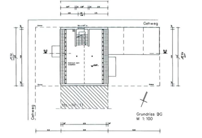 Grundriss DG, Hirschstraße 9 KL