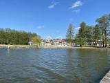 Badestrand im Hafendorf