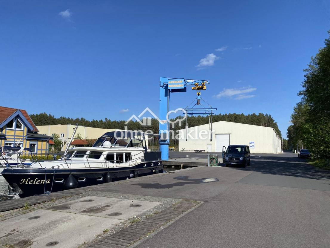 Slipanlage u. Bootskran