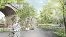 Parkbogen Ost in Bau