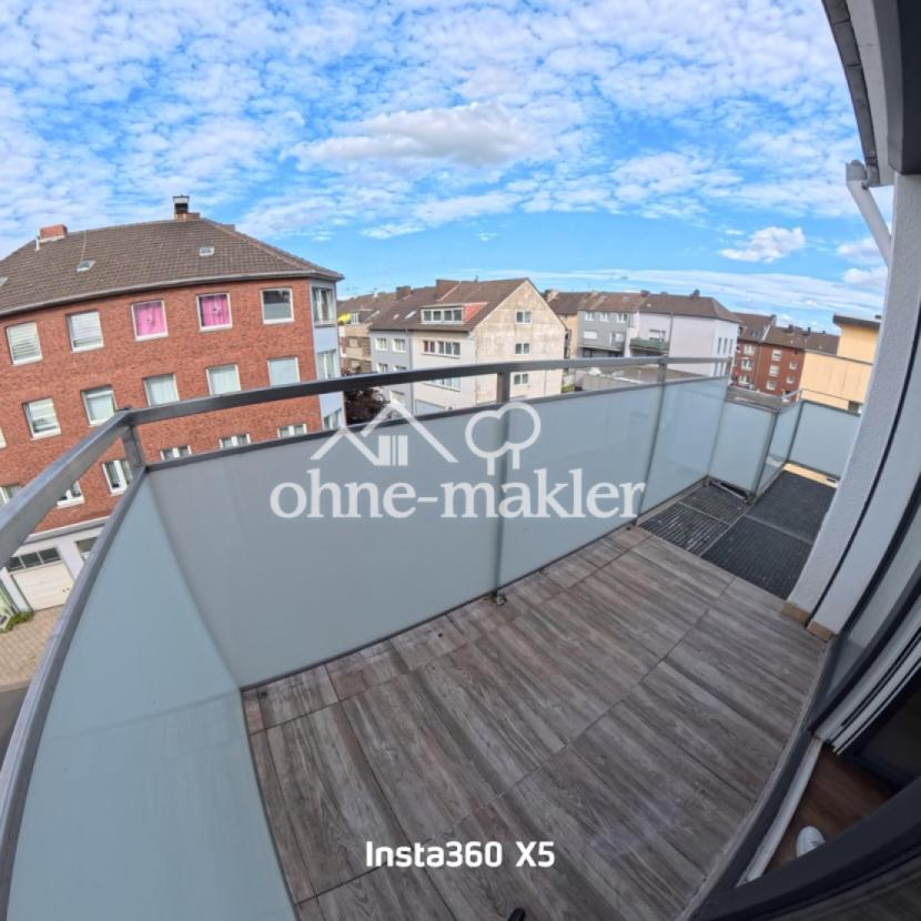 Großer Balkon
