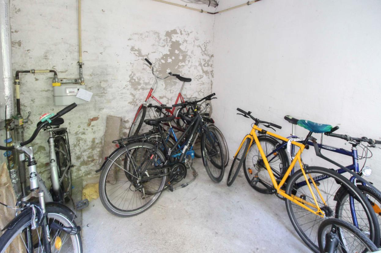 Fahrrad-Abstellraum