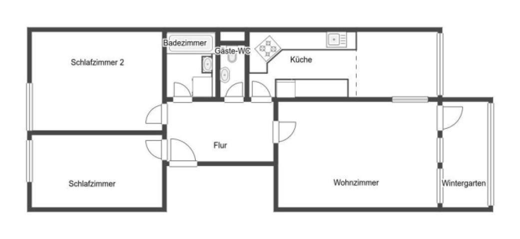 Grundriss Skizze