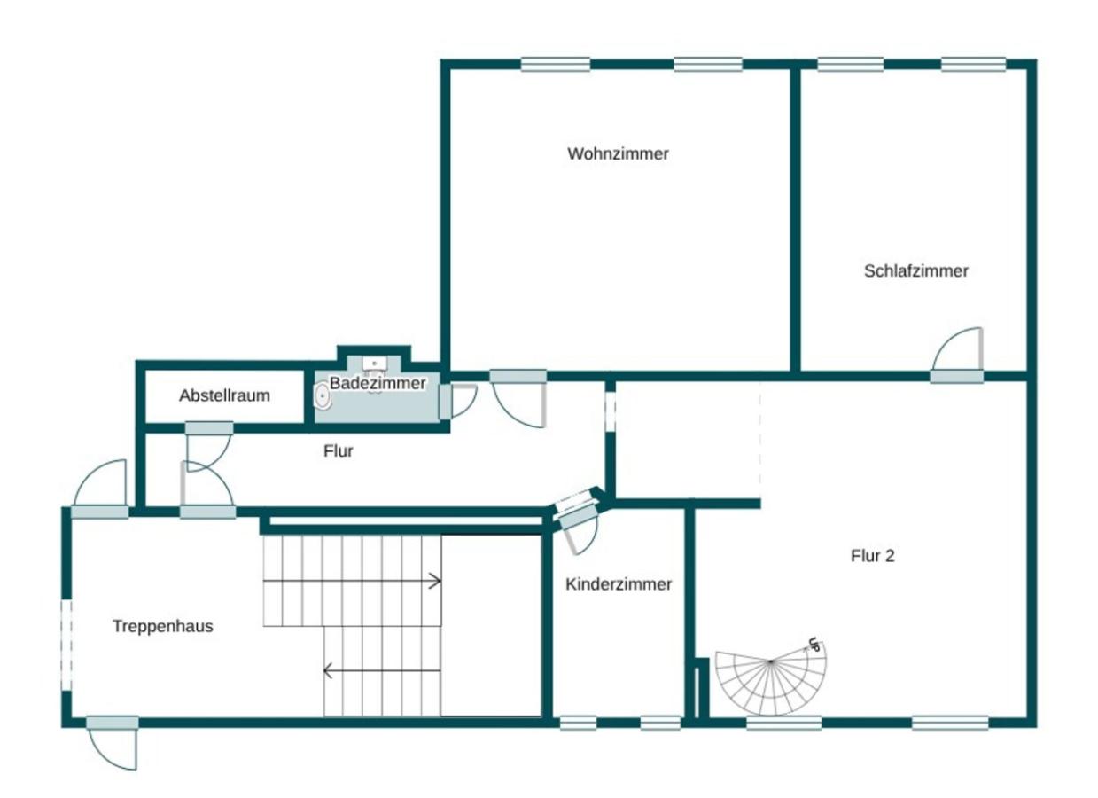 Grundriss Skizze EG