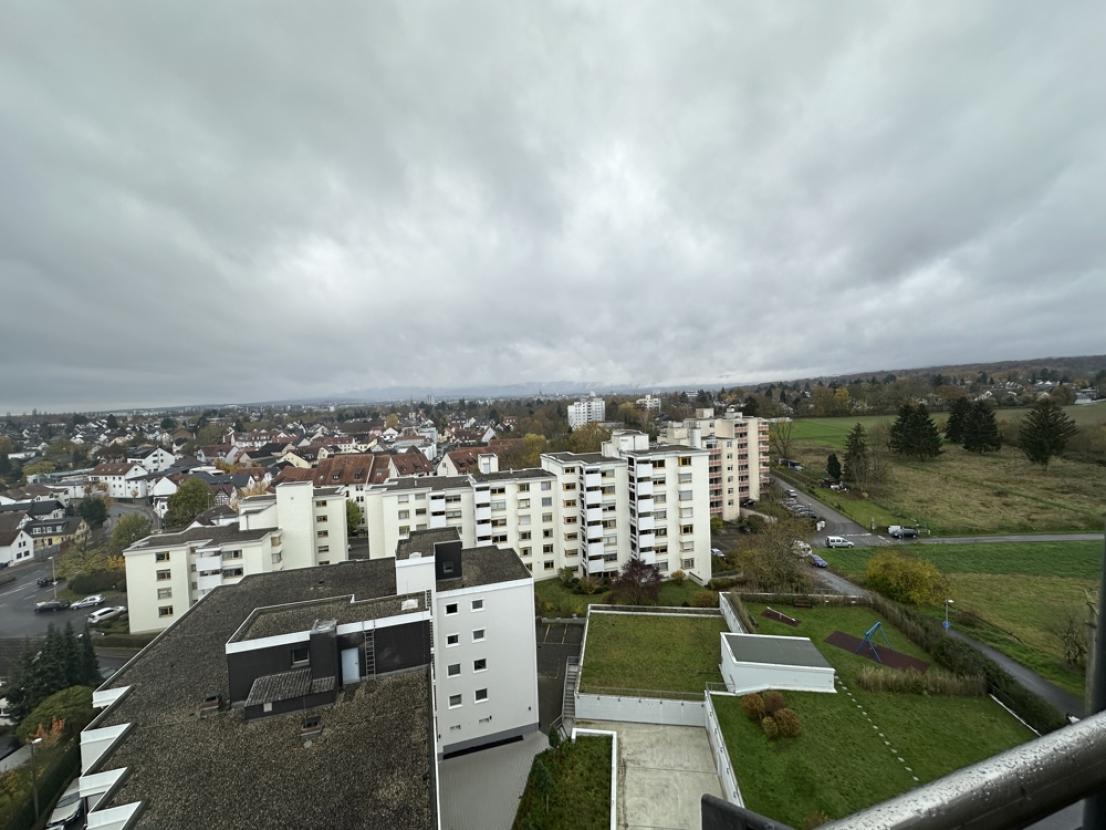 Blick vom Balkon