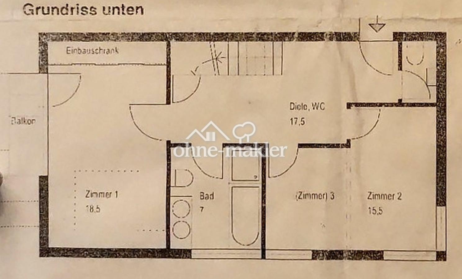 Grundriss unten
