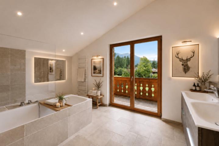 Badezimmer Visualisiert KI