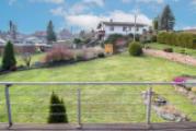 Ausblick vom Balkon in den Garten(2)
