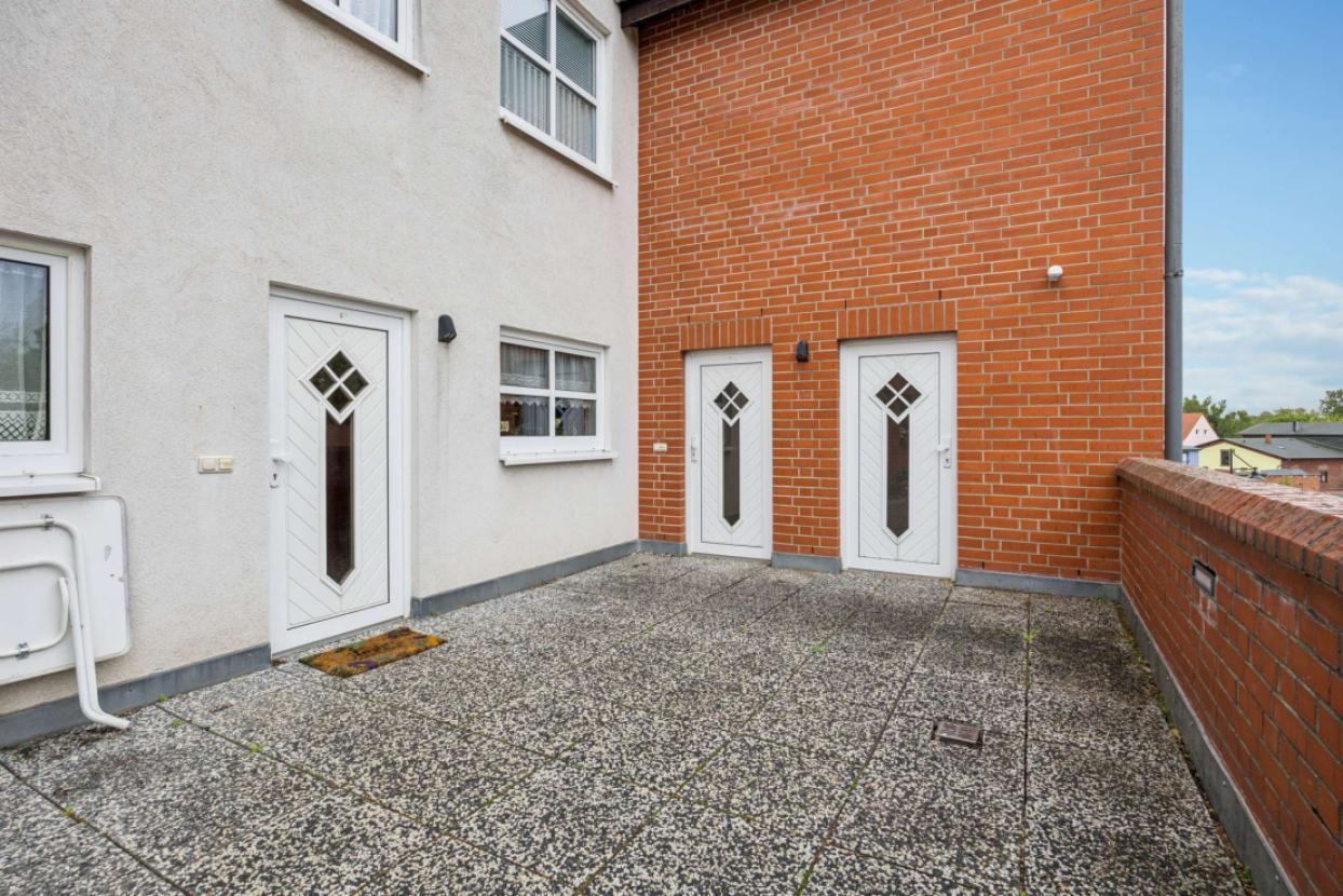 Wohnungseingang und Abstellraum