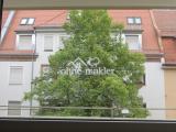 Blick vom Balkon