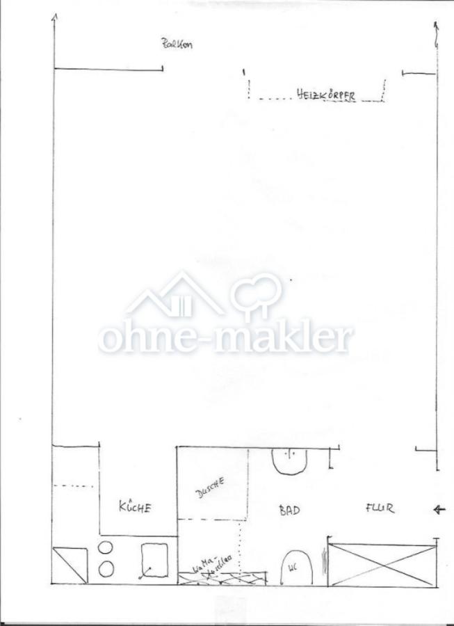 Grundriss nicht zur Maßentnahm