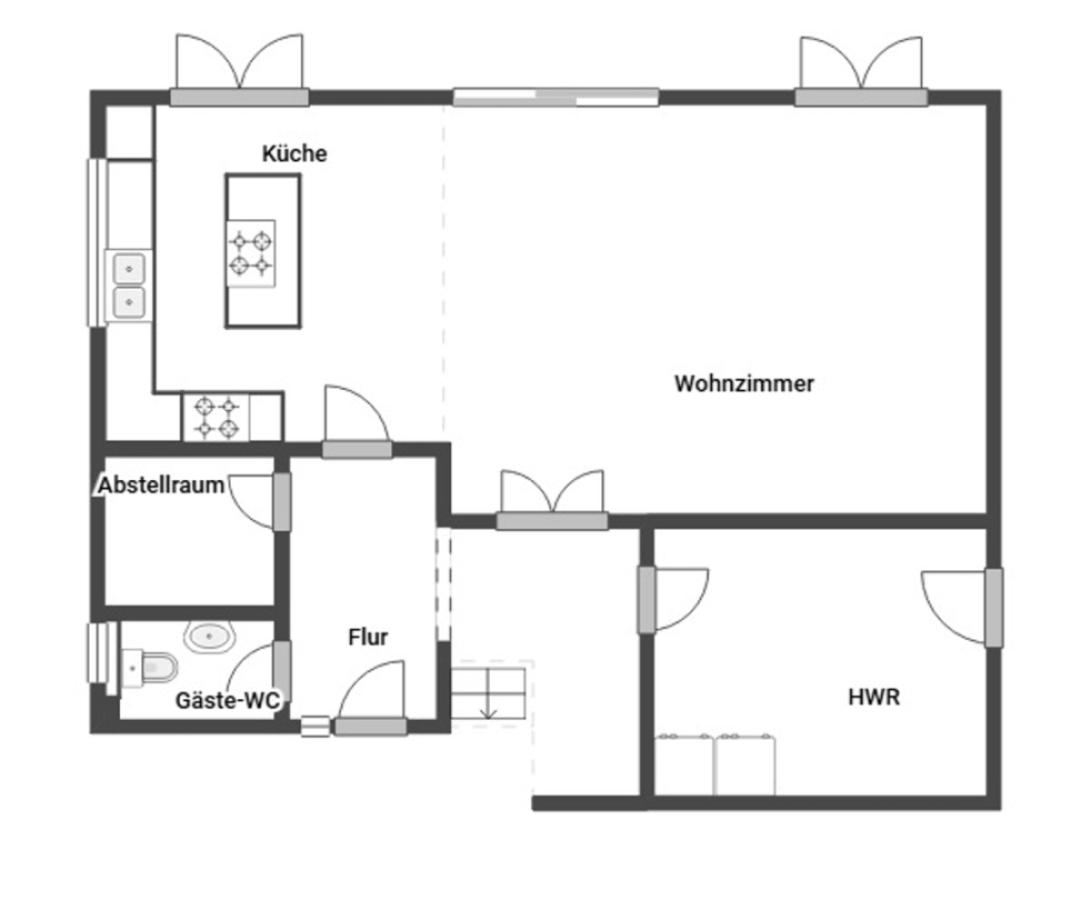 Grundriss Skizze EG