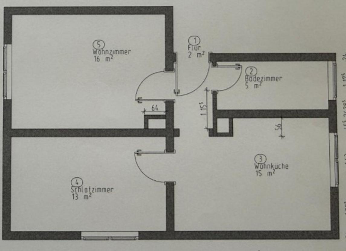Grundriss Skizze