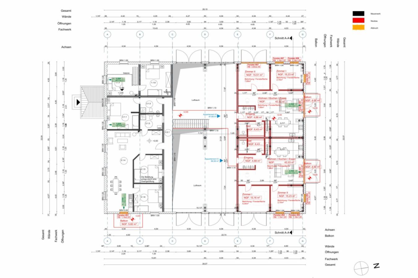 Grundriss Skizze 1.OG