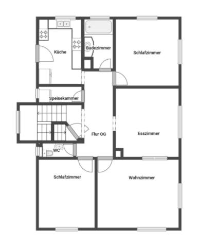Grundriss Skizze OG