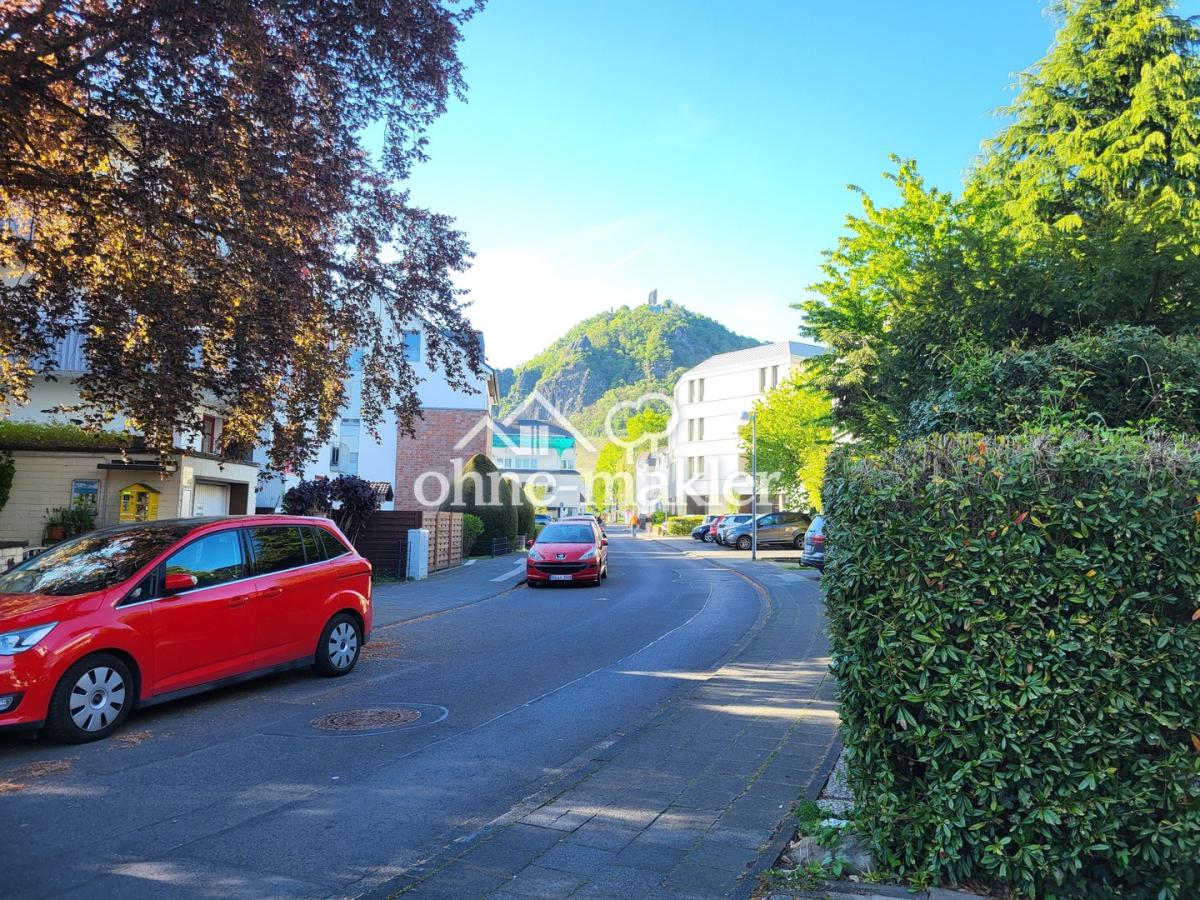 Mühlenweg vom Grundstück aus