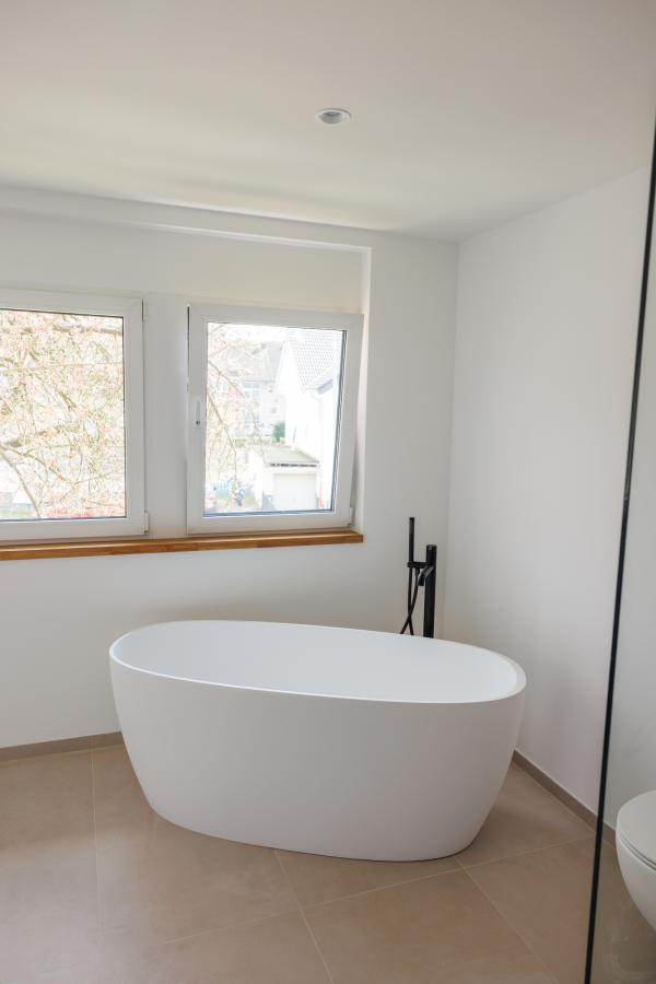 Freistehende Badewanne