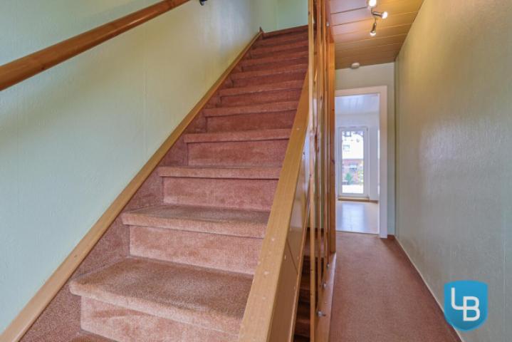 Treppe ins Dachgeschoss