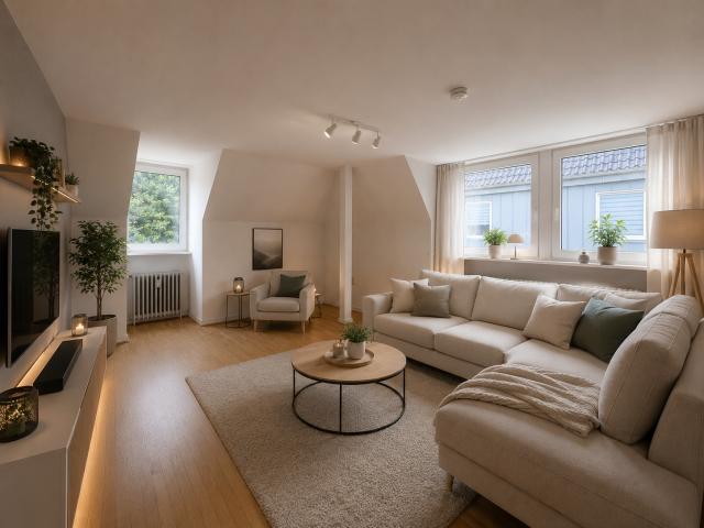 Gestaltungsbeispiel Wohnzimmer 