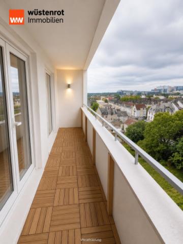 Visualisierung Balkon