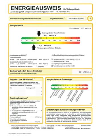 Energieausweis