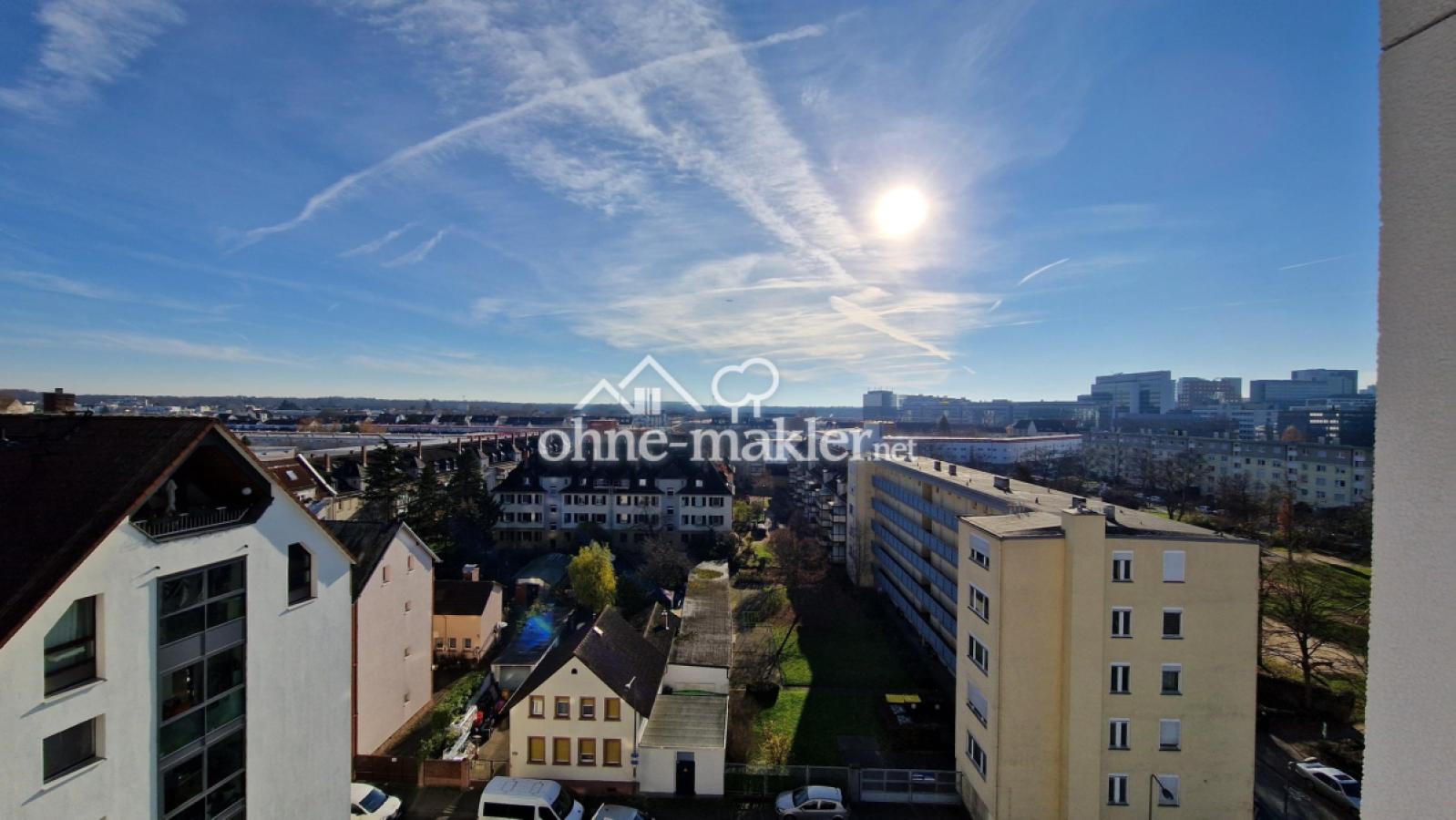 Aussicht vom Balkon