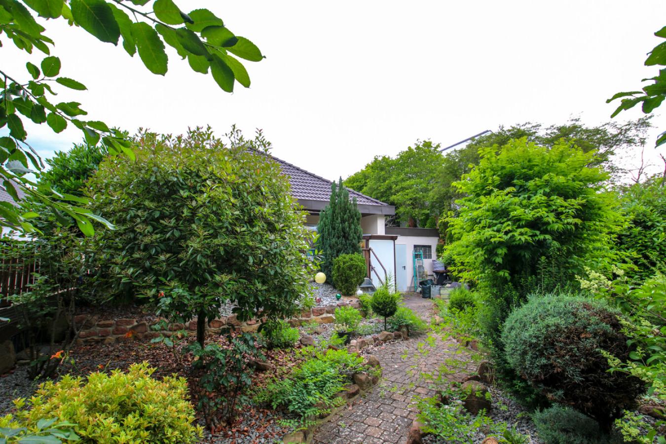 Ausblick Garten