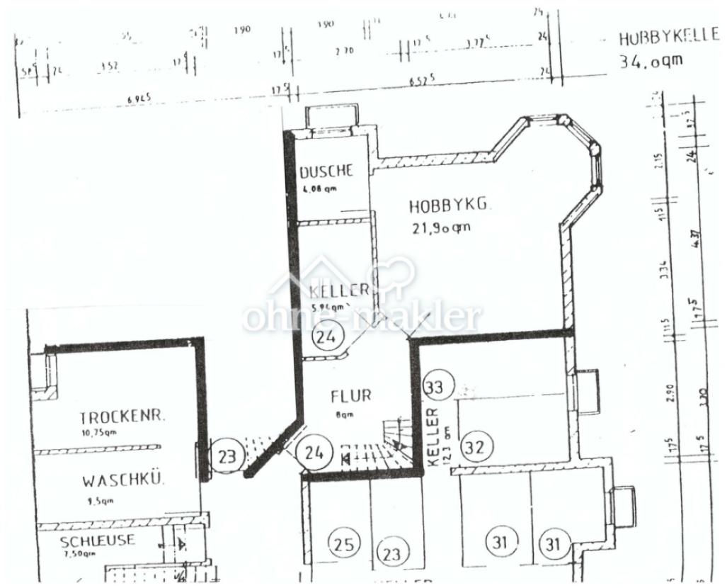 Grundriss UG