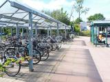 Fahrradstellplätze am Bahnhof