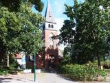 Kirche im Ortskern Schildow