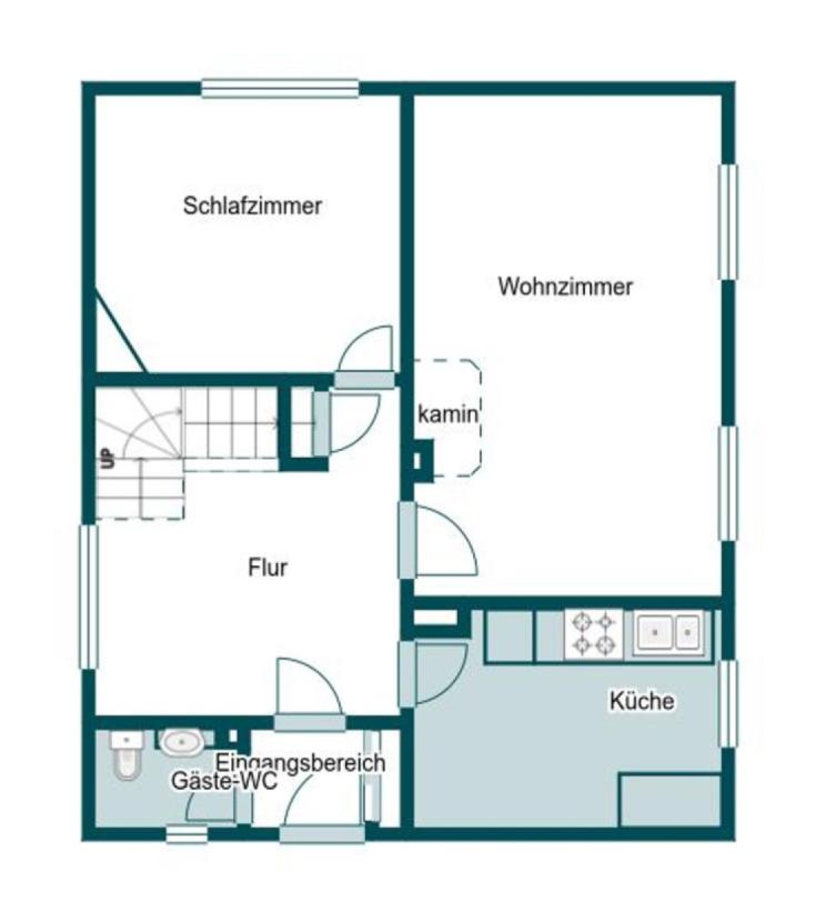 Grundriss Skizze EG