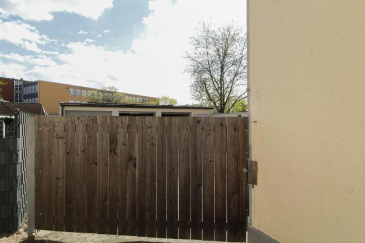 Verschließbarer Hofbereich