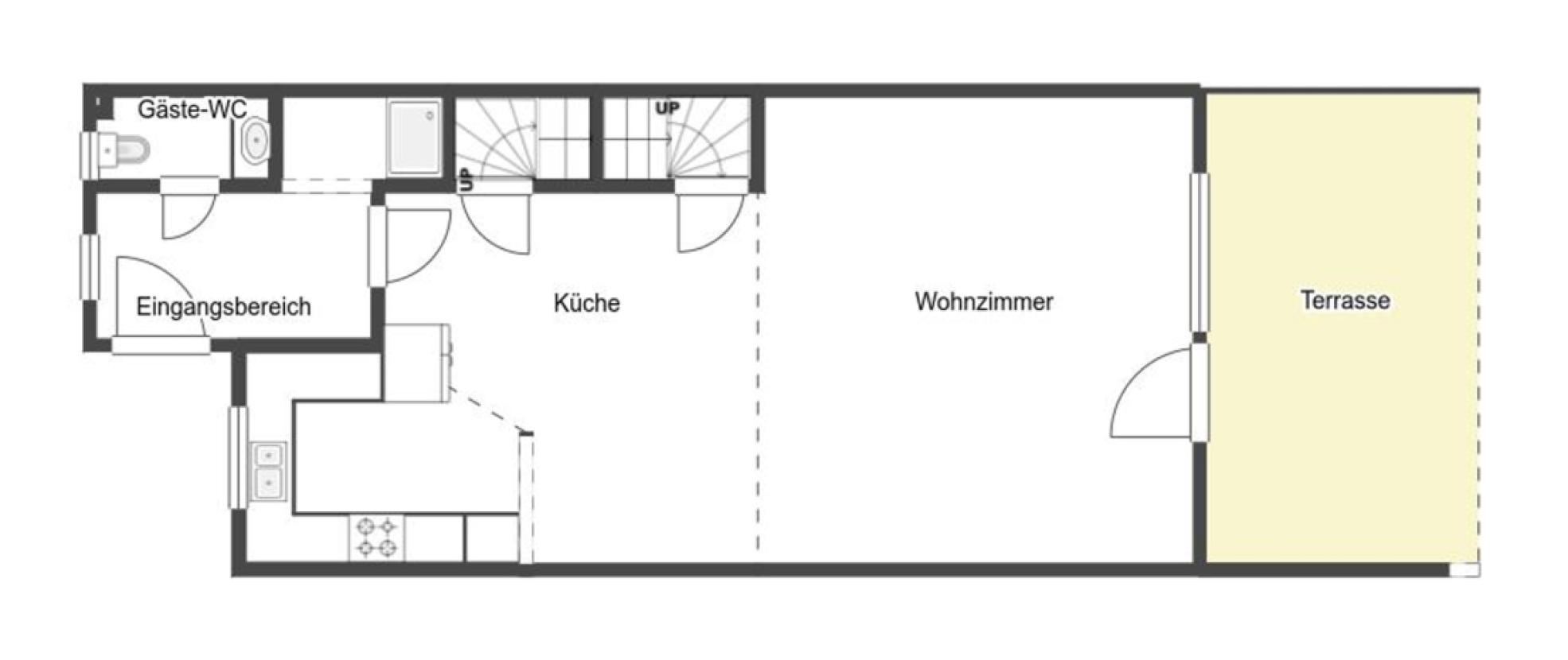 Grundriss Skizze EG