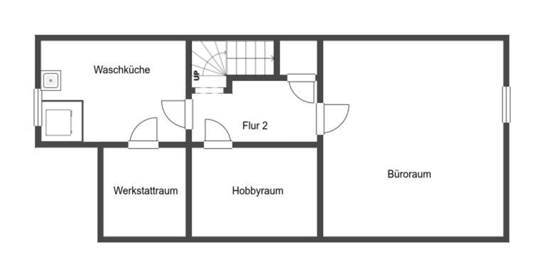 Grundriss Skizze UG