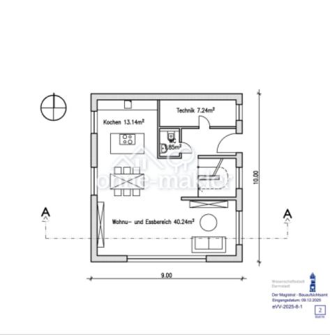 Grundriss EG Bauvoranfrage