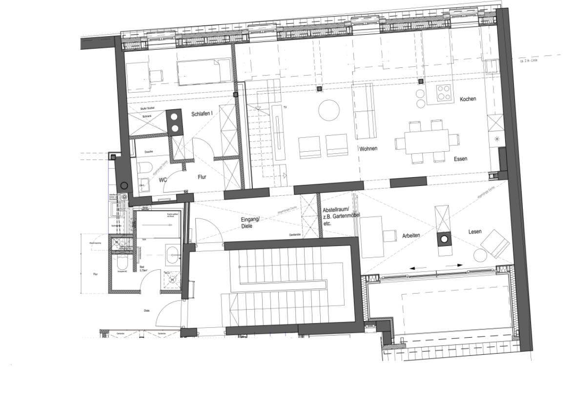Grundriss Variante 1 4.OG