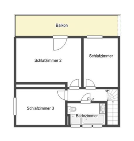 Grundriss Skizze 1.OG