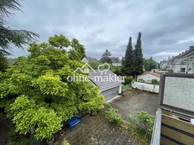 Blick vom Balkon