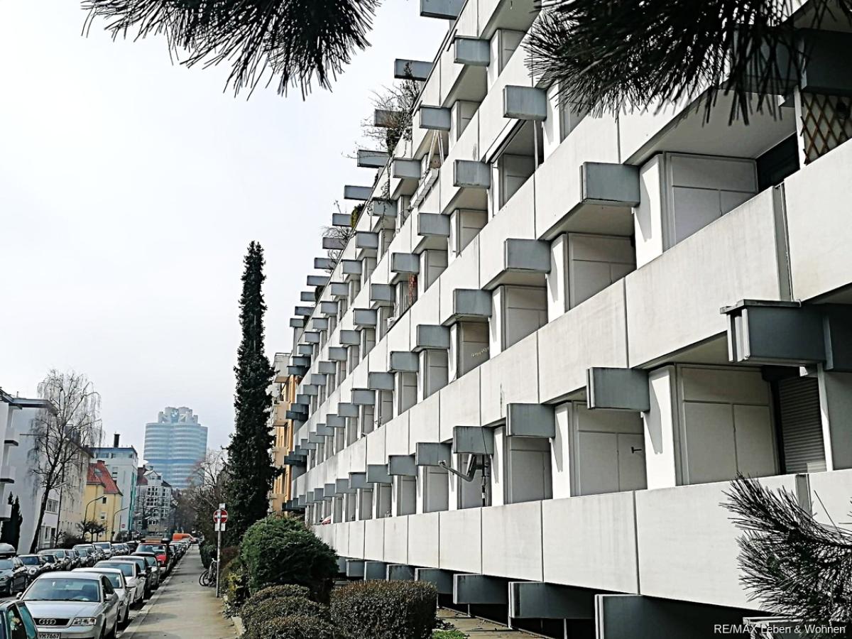 Blick auf BMW Turm