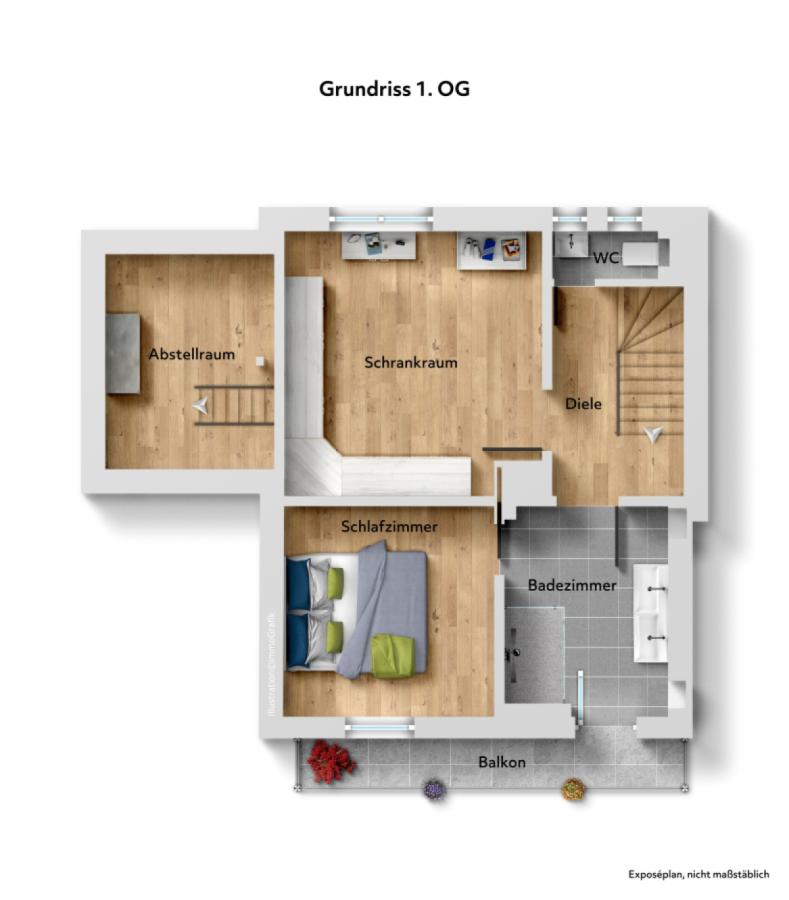 Grundriss 1. OG