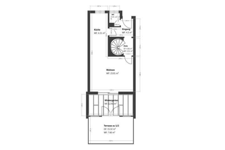 Grundriss Skizze EG