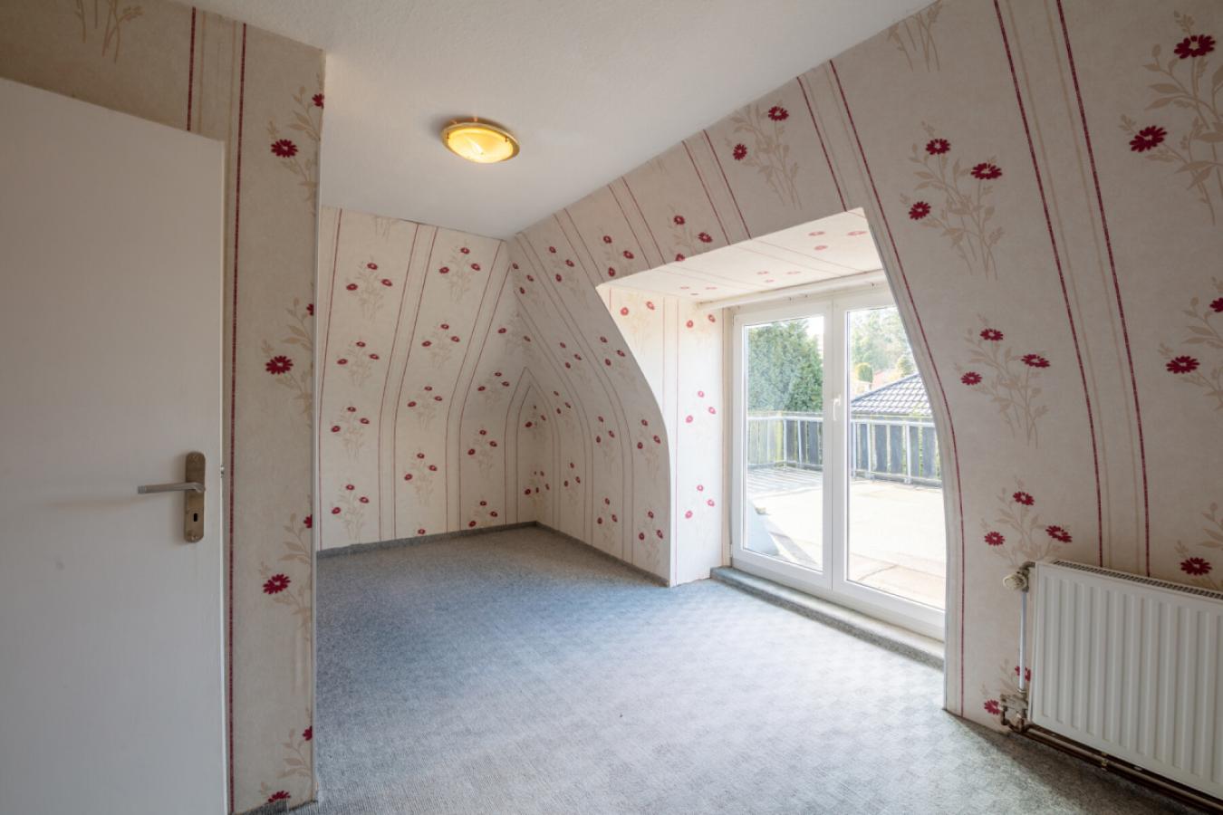 Kinderzimmer Nr. 2 (13,4 m²) mit Dachterrasse
