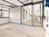 Glashaus auf Dachterrasse