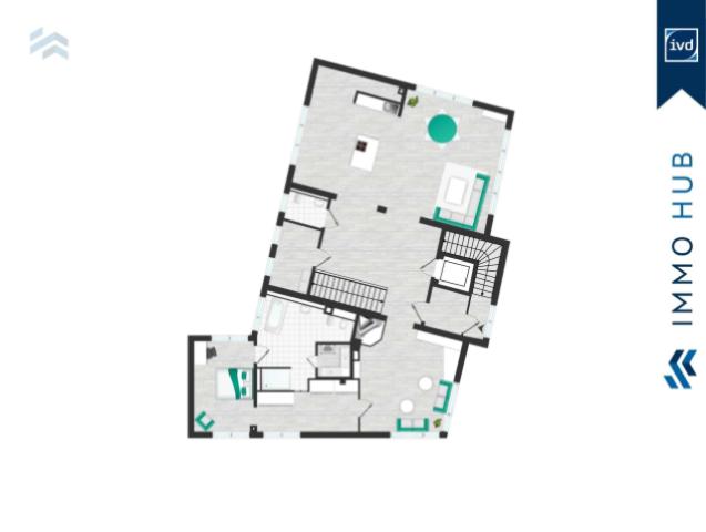 Grundriss untere Ebene