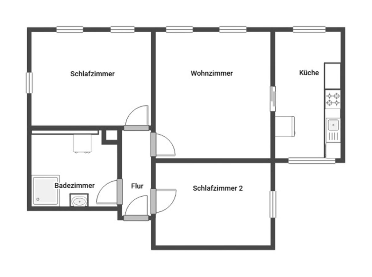 Grundriss Skizze
