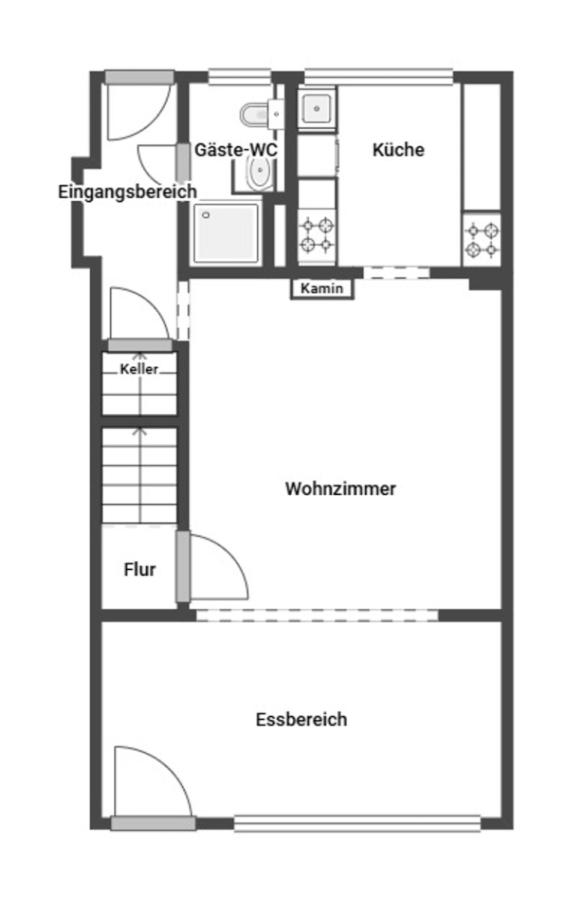 Grundriss Skizze EG