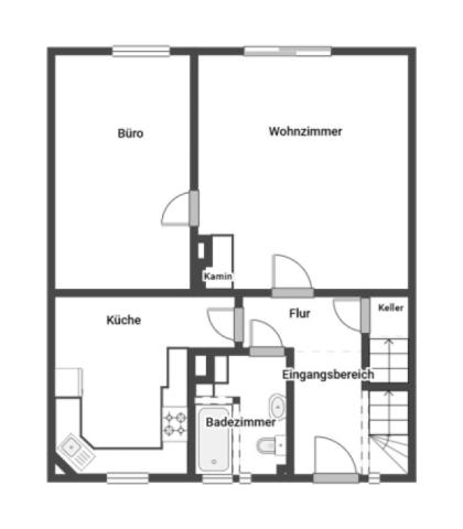 Grundriss Skizze EG