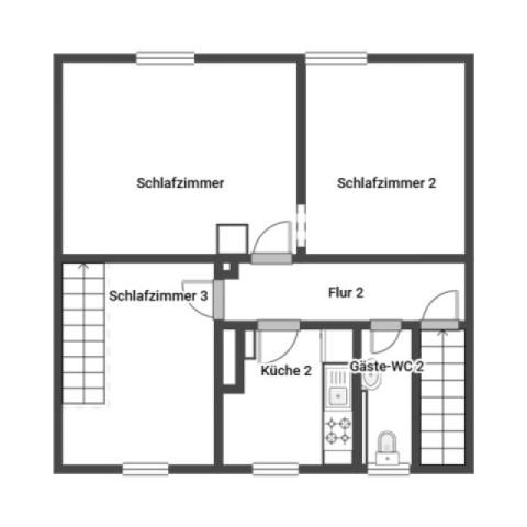 Grundriss Skizze OG