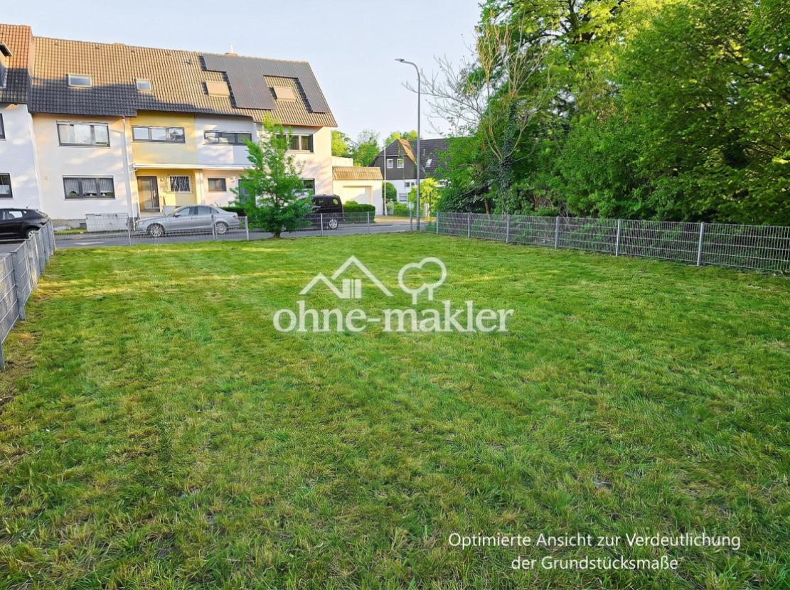 Sicht zur Straße (symb.)