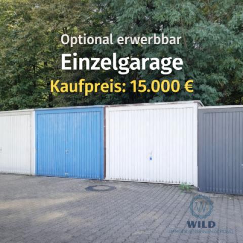 Optional erwerbbar - Einzelgarage